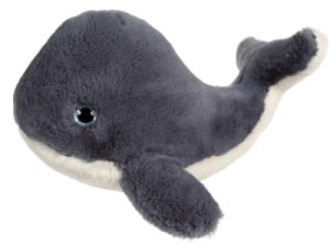 Peluche Baleine Les Amis de la Mer - 32 cm